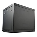 (WM6409) Onlink - Rack de Pared Cerrado Fijo 9U 600x450mm con Puerta de Vidrio