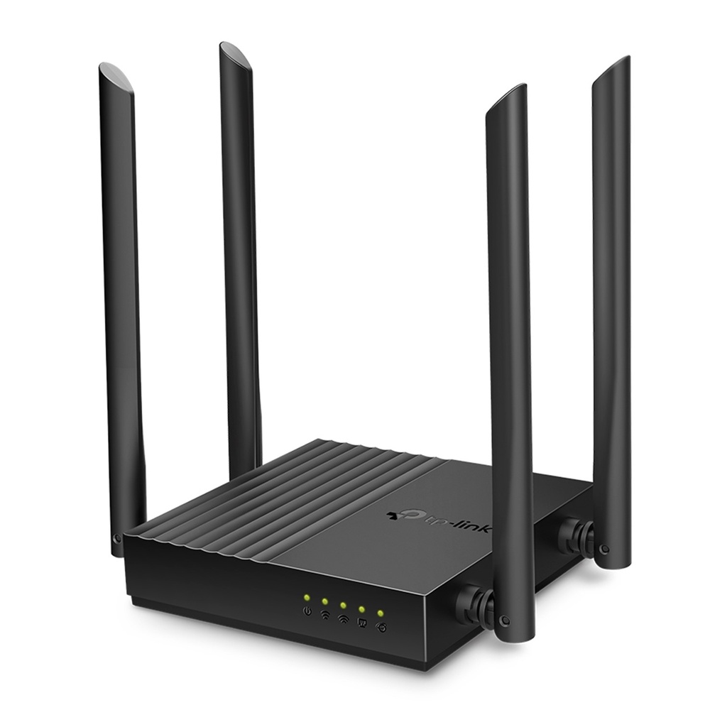 (C64-ARCHER) TP-Link - Router Inalambrico WiFi Doble Banda AC1200 MU-MIMO 4 Antenas