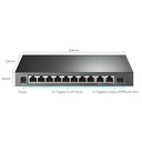 (TL-SG1210MPE) TP-Link - Switch 10 Puertos Gigabit + 8 Puertos POE 