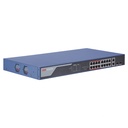 (DS-3E0318P-E) Hikvision - Switch POE 16 Puertos 10/100 Mbps + 2 Puertos Gigabit + 2 Puertos SFP