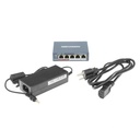 (DS-3E1105P-EI) Hikvision - Switch POE 4 Puertos a 10/100 Mbps + 1 Puerto Uplink