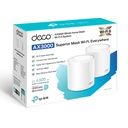 (DECO-X50-2PACK) TP-Link - Router Inalambrico WiFi Mesh Doble Banda AX3000 WiFi6 (2 Unidades)