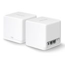 (HALO-H30G-2PACK) Mercusys - Router Inalambrico WiFi Mesh Doble Banda AC1300 (2 Unidades)