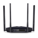 (MR80X) Mercusys - Router Inalambrico WiFi Doble Banda Gigabit AX3000 WiFi6 4 Antenas