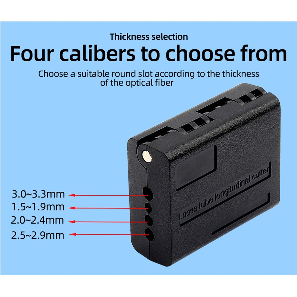 Cortador de Tubo Longitudinal de Chaqueta de Fibra WPF-COR-LONG Wireplus+