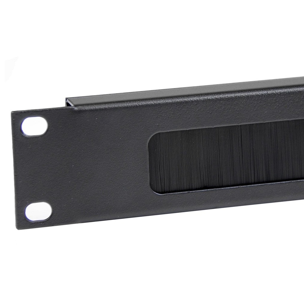 (PC1U) Onlink - Panel Pasacables con Cepillo Horizontal 1U 19" Metalico con Tornillos y Tuercas