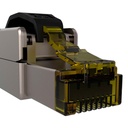 (AW102NXT07) Nexxt - Conector RJ-45 Modular Categoria 6A XGiga Blindado (Unidad)