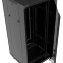 (AW222NXT20) Nexxt- Rack de Piso Cerrado con Puerta Frontal de Vidrio y Trasera de Malla 47U 600x1000mm