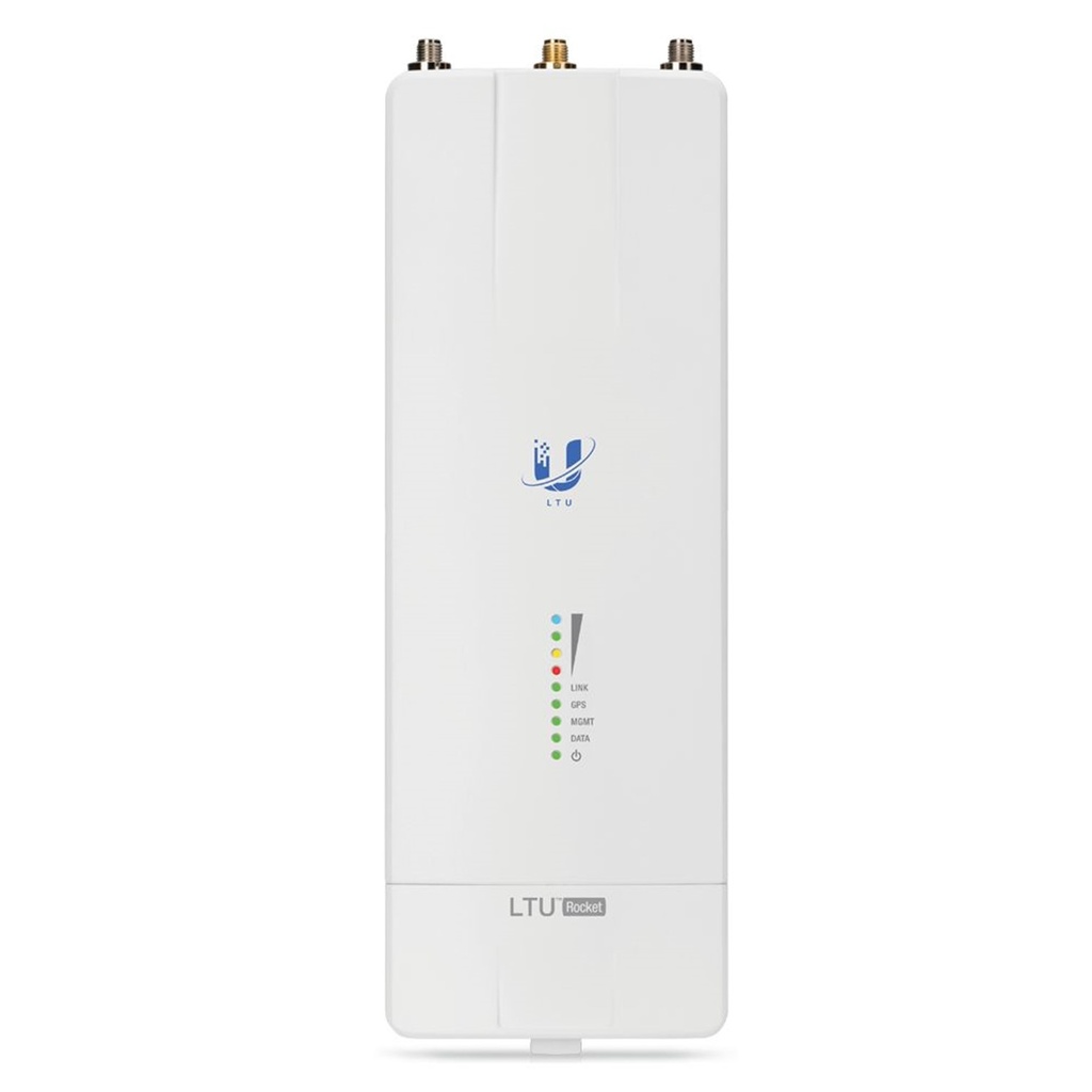 (LTU-Rocket) Ubiquiti - Radio Estacion Base PtMP LTU Rocket 600 Mbps 5 GHz (4.9 - 6.2 GHz) filtrado de RF y GPS Sync
