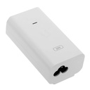 (POE-24-24W-G-WH) Ubiquiti - Adaptador PoE de 24VDC 1.0A 24W con Puerto Gigabit (Blanco)