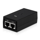 (POE-48-24W-G) Ubiquiti - Adaptador PoE de 48VDC 0.5A 24W con Puerto Gigabit (Negro)