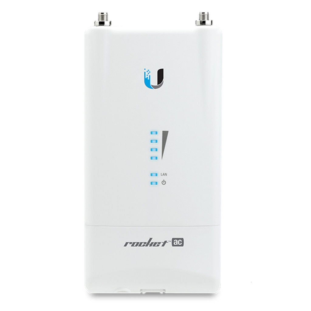 (R5AC-Lite) Ubiquiti - Radio Estación Base airMAX AC Lite hasta 500 Mbps 5 GHz (5150 - 5875 MHz)