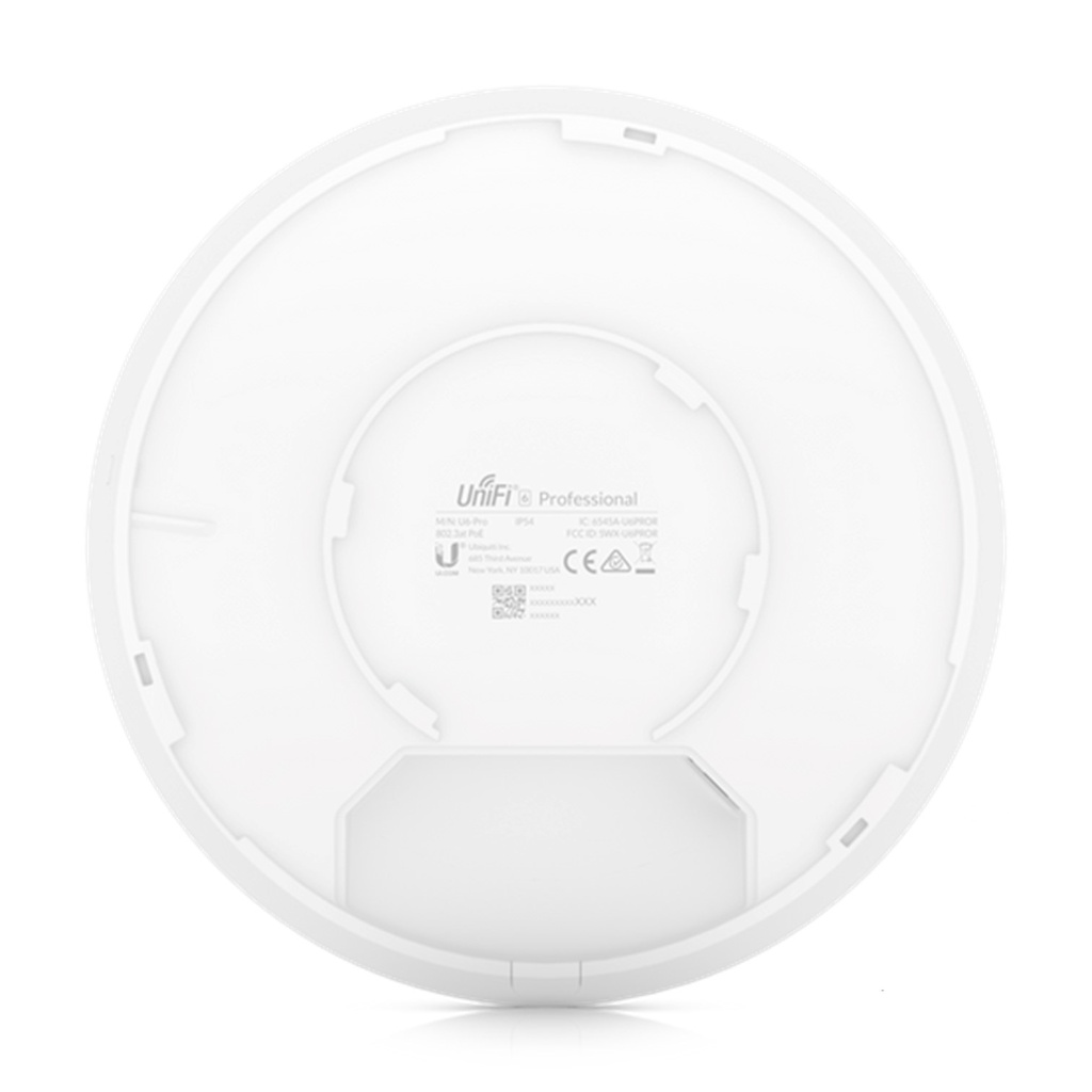 (U6-Pro) Ubiquiti - Punto de Acceso UniFi WiFi6 Pro Doble Banda 5.3 Gbps 5 GHz (MU-MIMO 4x4 y OFDMA) y 2.4 GHz (MIMO 2x2)