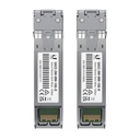 (UACC-OM-MM-10G-D-2) Ubiquiti - UFiber Módulo SFP+ 10G Transceptor MiniGibic MultiModo 10Gbps Hasta 300 Metros Conectores LC (2-Pack)