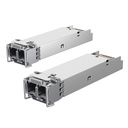 (UACC-OM-MM-1G-D-2) Ubiquiti - UFiber Módulo SFP Transceptor MiniGibic MultiModo 1.25Gbps Hasta 550 Metros Conectores LC (2-Pack)