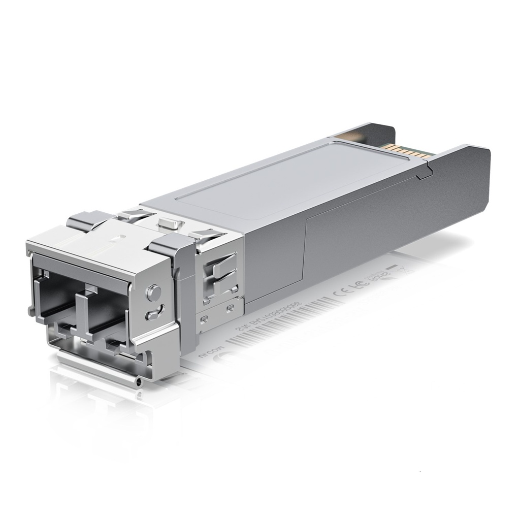(UACC-OM-SFP28-SR) Ubiquiti - Transceptor de Fibra Optica Multimodo SFP28 hasta 25Gbps con 2 conectores LC Hasta 100 Metros