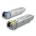 (UACC-OM-SM-1G-S) Ubiquiti - UFiber Módulo SFP Transceptor MiniGibic MultiModo 1.25Gbps 3kms Conectores LC