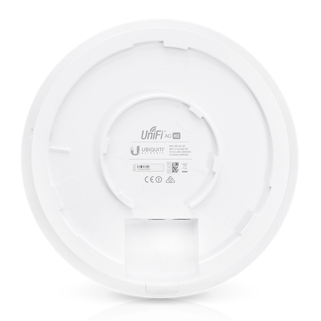 (UAP-AC-HD) Ubiquiti - Punto de Acceso UniFi HD 802.11ac Wave 2 MU-MIMO 4X4 hasta 500 usuarios WiFi