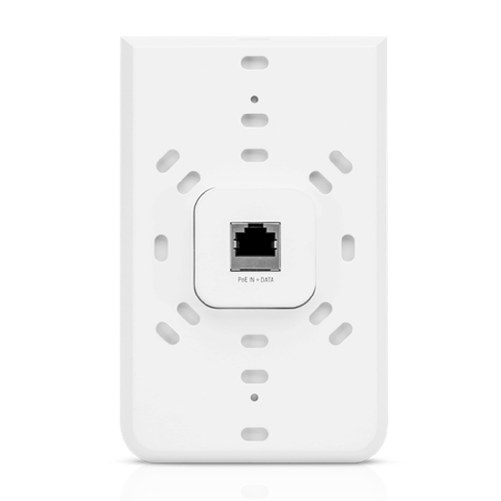 (UAP-IW-HD) Ubiquiti - Punto de Acceso In Wall HD MU-MIMO 4x4 Wave 2 con 5 puertos antena Beamforming
