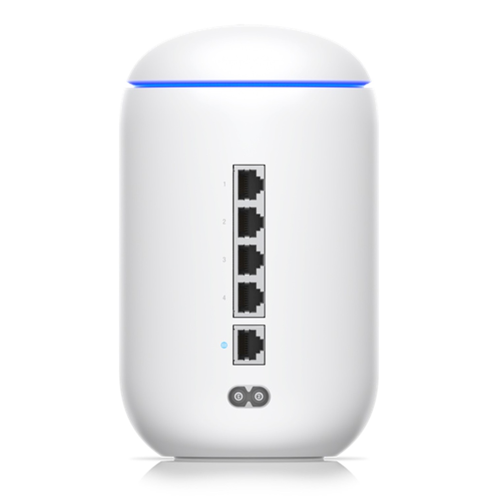 (UDM) Ubiquiti - UniFi Dream Machine WiFi AP Wave 2 MU-MIMO 4x4 Switch de 4 puertos Router Security Gateway y Controlador UniFi