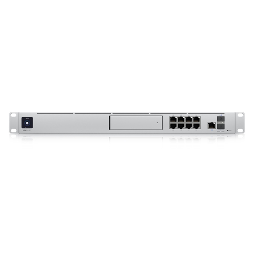 (UDM-SE) Ubiquiti - UniFi Dream Machine Special Edition 8 puertos LAN RJ45 con POE 1 LAN SFP+ 1 WAN 2.5G RJ45 y 1 WAN SFP+ 128Gb UniFi