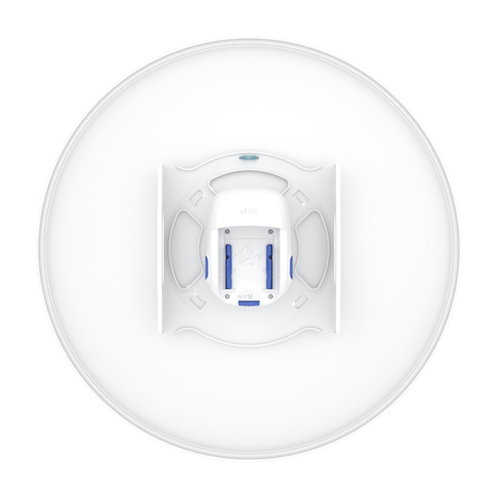 (UISP-Dish) Ubiquiti - UISP Dish Antena PtP de Plato de 30 dBi Rango de Frecuencia extendido de (5.15 a 6.87Ghz)