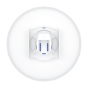 (UISP-Dish) Ubiquiti - UISP Dish Antena PtP de Plato de 30 dBi Rango de Frecuencia extendido de (5.15 a 6.87Ghz)