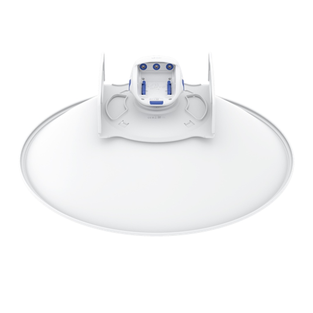 (UISP-Dish) Ubiquiti - UISP Dish Antena PtP de Plato de 30 dBi Rango de Frecuencia extendido de (5.15 a 6.87Ghz)