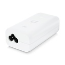 (U-POE-at) Ubiquiti - Adaptador PoE de 48VDC 0.65A 15W con Puerto Gigabit (Blanco)
