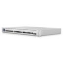 (USW-EnterpriseXG-24) Ubiquiti - UniFi Switch Empresarial Capa 3 de 24 puertos PoE 802.3af/at (12 puertos 2.5G y 12 puertos 1G) + 2 puertos 1/10G SFP+ 400W