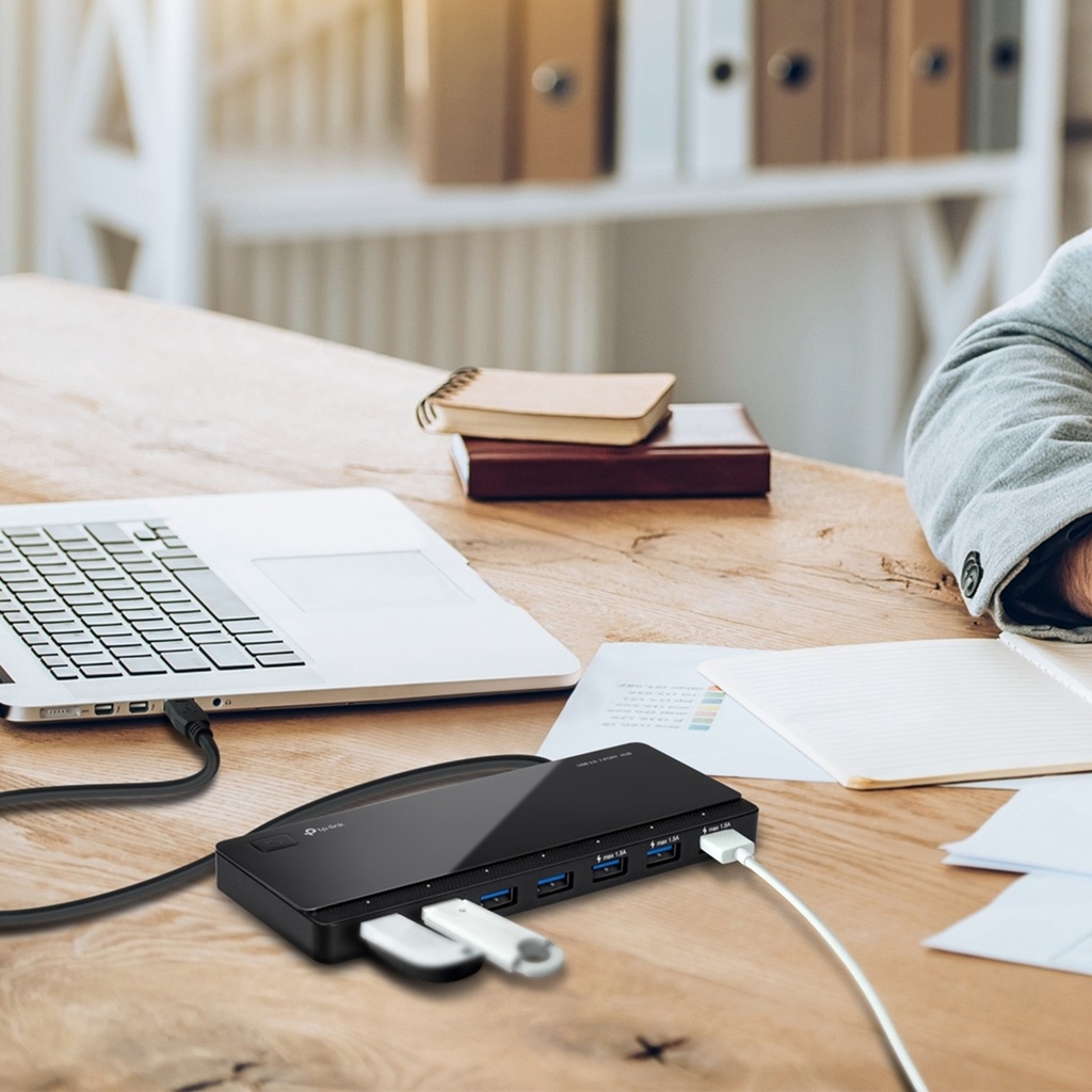 (UH700) TP-Link - Hub de 7 Puertos USB 3.0