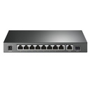 (TL-SG1210P) TP-Link - Switch de Escritorio Gigabit de 10 Puertos con PoE de 8 puertos