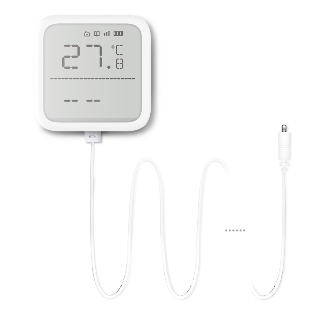 (DS-PDTPH-E-WB) Hikvision - Detector de Temperatura y de Humedad Inalámbrico Interior Rango de Detección -35°C hasta 99°C