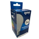 Bombillo LED Bulbo 5W 6500K Luz Fria Rosca E27 IG-BL5W Igoto