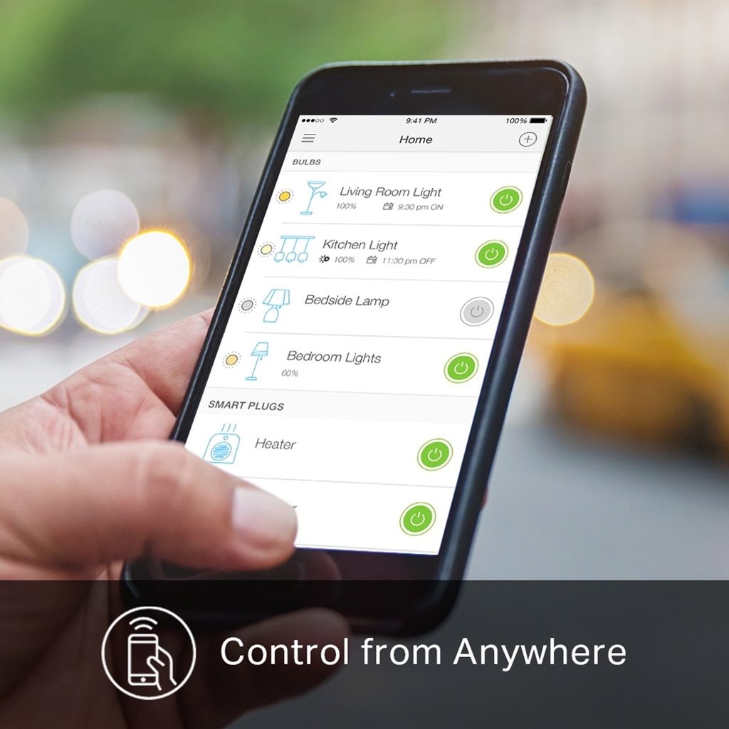 (KL110) Kasa by TP-Link - Bombillo LED Bulbo Inteligente Regulable 10W 2700K Luz Calida WiFi