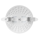 (DL-012-FJ) DuraLED - Lampara Panel LED 9W 6500K Luz Fria Redonda Empotrar Infinity (Sin borde)