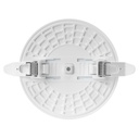 (DUL-1053AB) DuraLED - Lampara Panel LED 36W 3000K Luz Calida Redonda Empotrar Infinity (Sin borde)