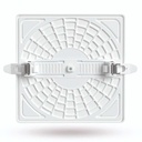 (DL-039-CCT) DuraLED - Lampara Panel LED 12W CCT 3en1 3000K-4500K-6500K Cuadrada Empotrar Infinity (Sin borde)