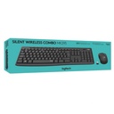 Combo Teclado y Mouse Inalambrico (Español) Logitech (Negro/Gris) MK295