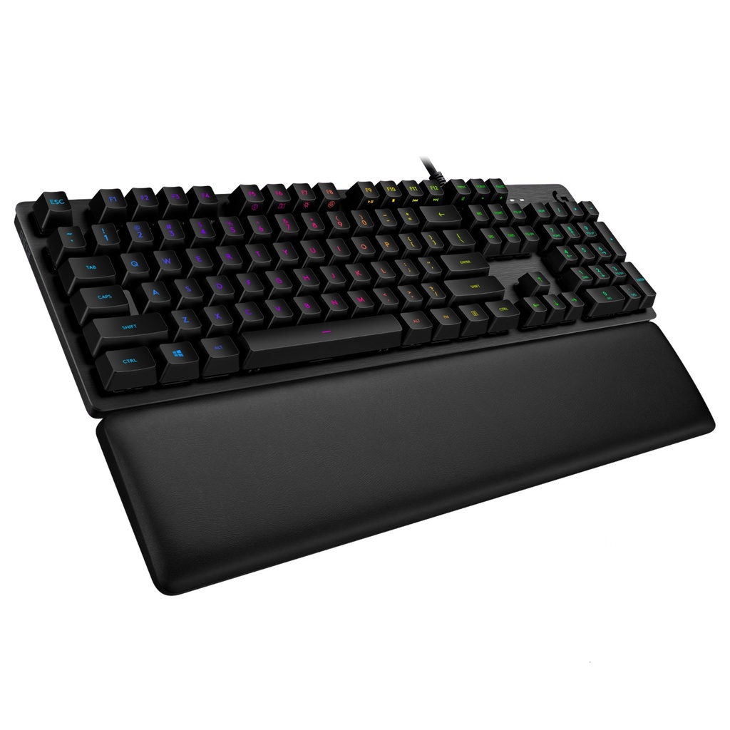 Teclado Mecánico RGB LIGHTSYNC Gaming Alambrico USB (Inglés) Logitech (Negro) G513