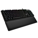 Teclado Mecánico RGB LIGHTSYNC Gaming Alambrico USB (Inglés) Logitech (Negro) G513