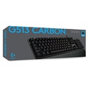 Teclado Mecánico RGB LIGHTSYNC Gaming Alambrico USB (Inglés) Logitech (Negro) G513
