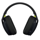 Audifonos Inalámbricos con micrófono LIGHTSPEED Negro y Amarillo Gaming 981-001049 G435