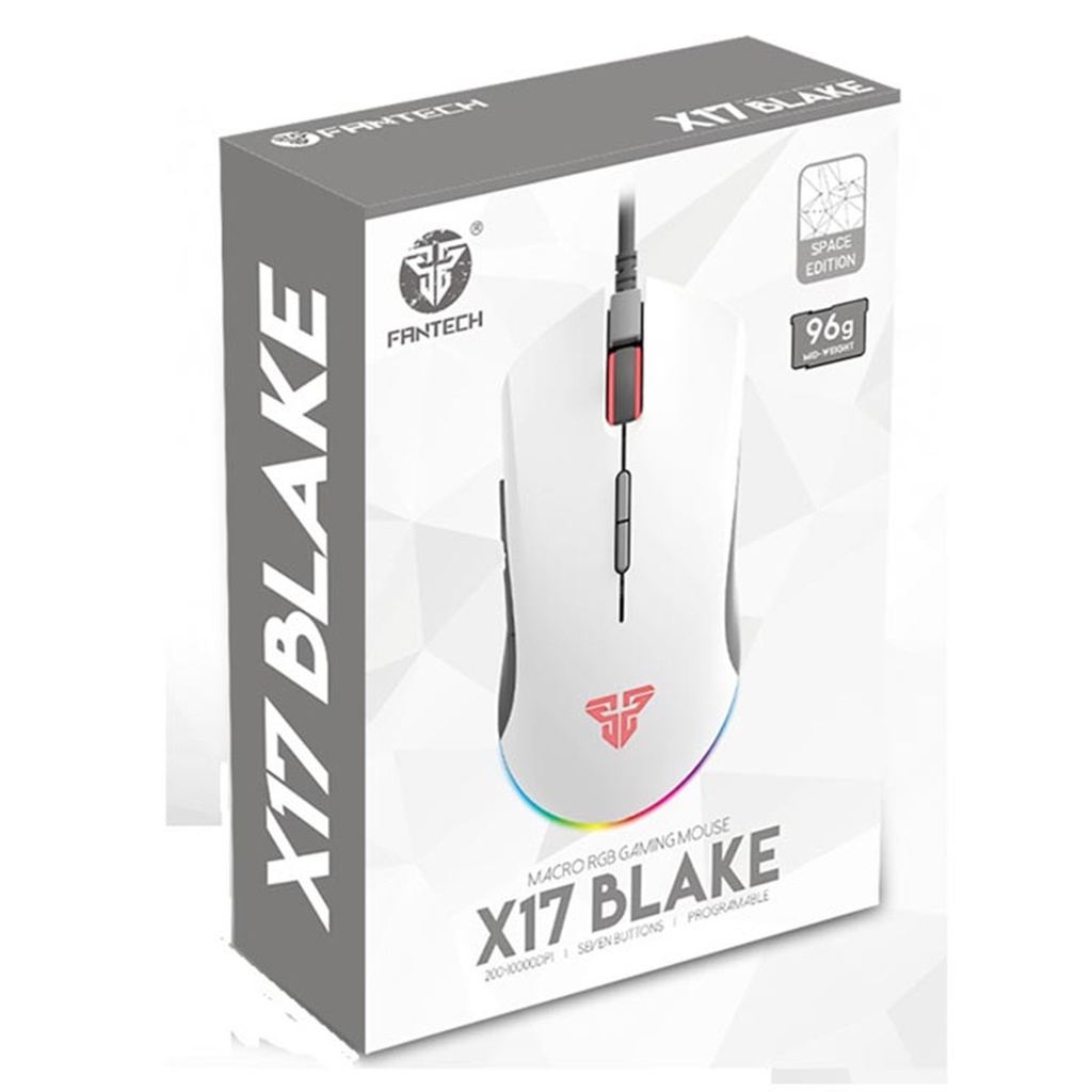 Mouse Blake Gaming (Blanco) Fantech X17