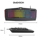 Teclado Booster K513 Ingles Gaming Fantech