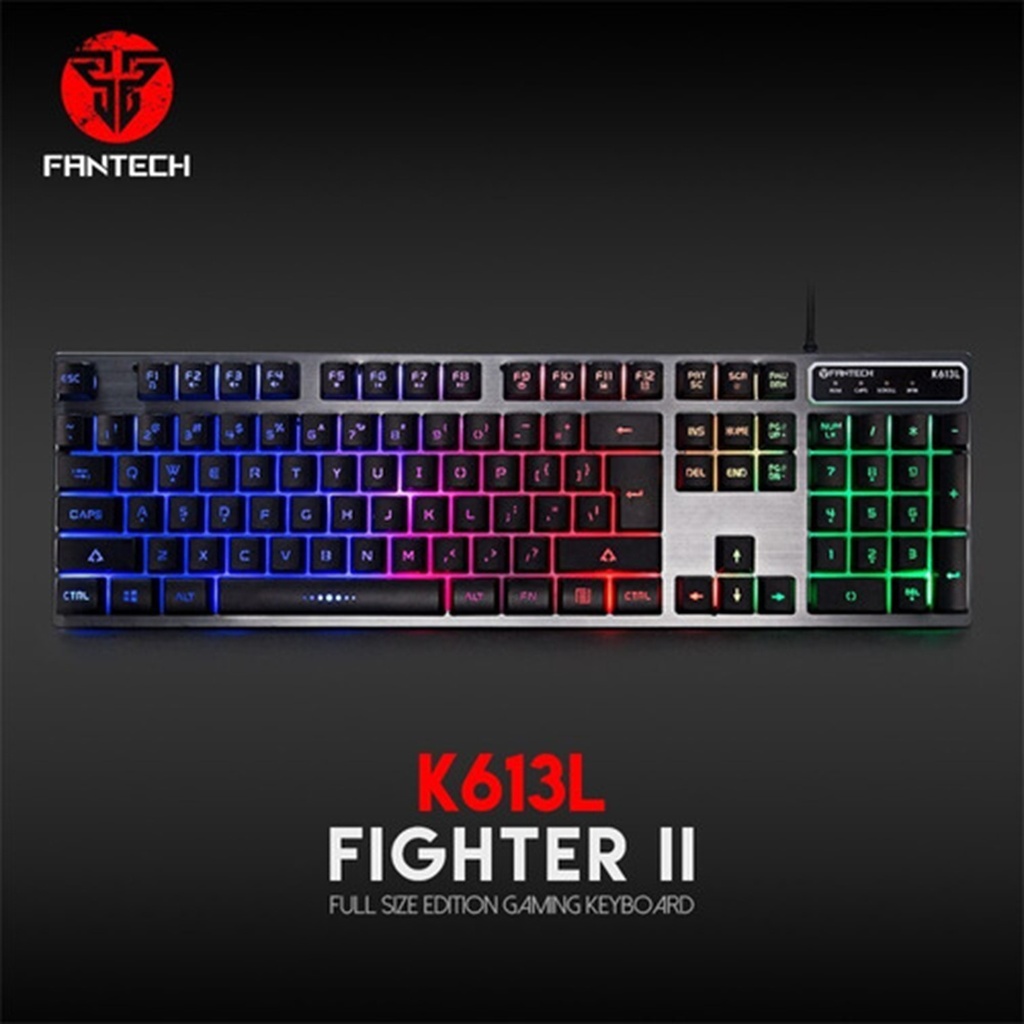Teclado Fighter TKL II K613 Ingles Gaming Fantech
