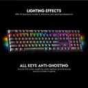 Teclado MaxFit 108 Ingles Gaming Fantech