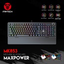 Teclado MaxPower MK853 Ingles (Negro) Gaming Fantech