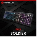Teclado Soldier K612 Ingles Gaming Fantech