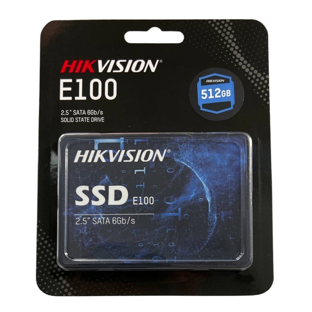 (HS-SSD-E100/512G) Hikvision - Disco de Estado Solido SSD 512Gb 2.5" Hikstorage